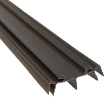 Customer photo review of Pease Slide-On Steel Door Sweep