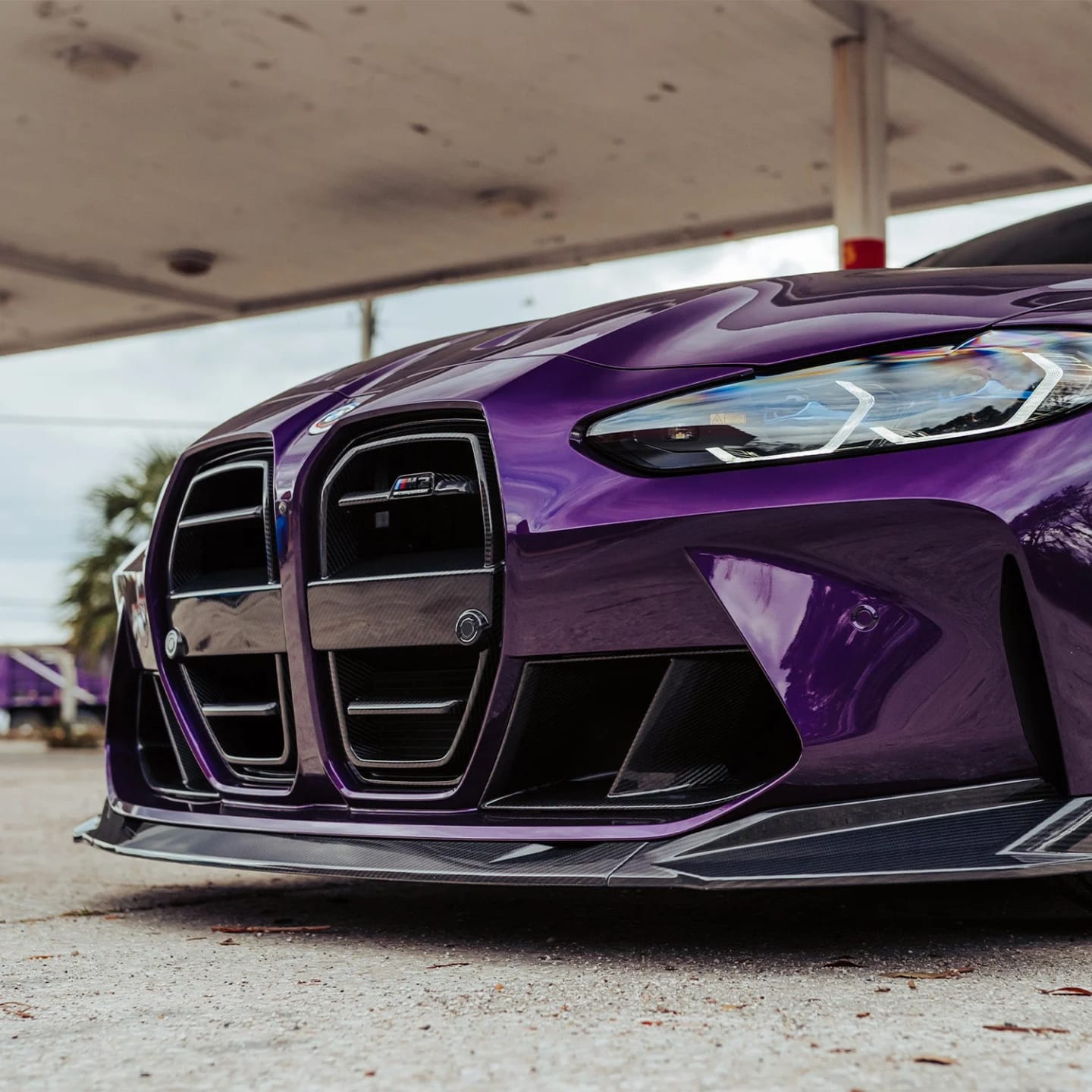 Customer photo review of BMW Pre-Preg Carbon Fiber Front Vent Trim for G80 M3 & G82 M4