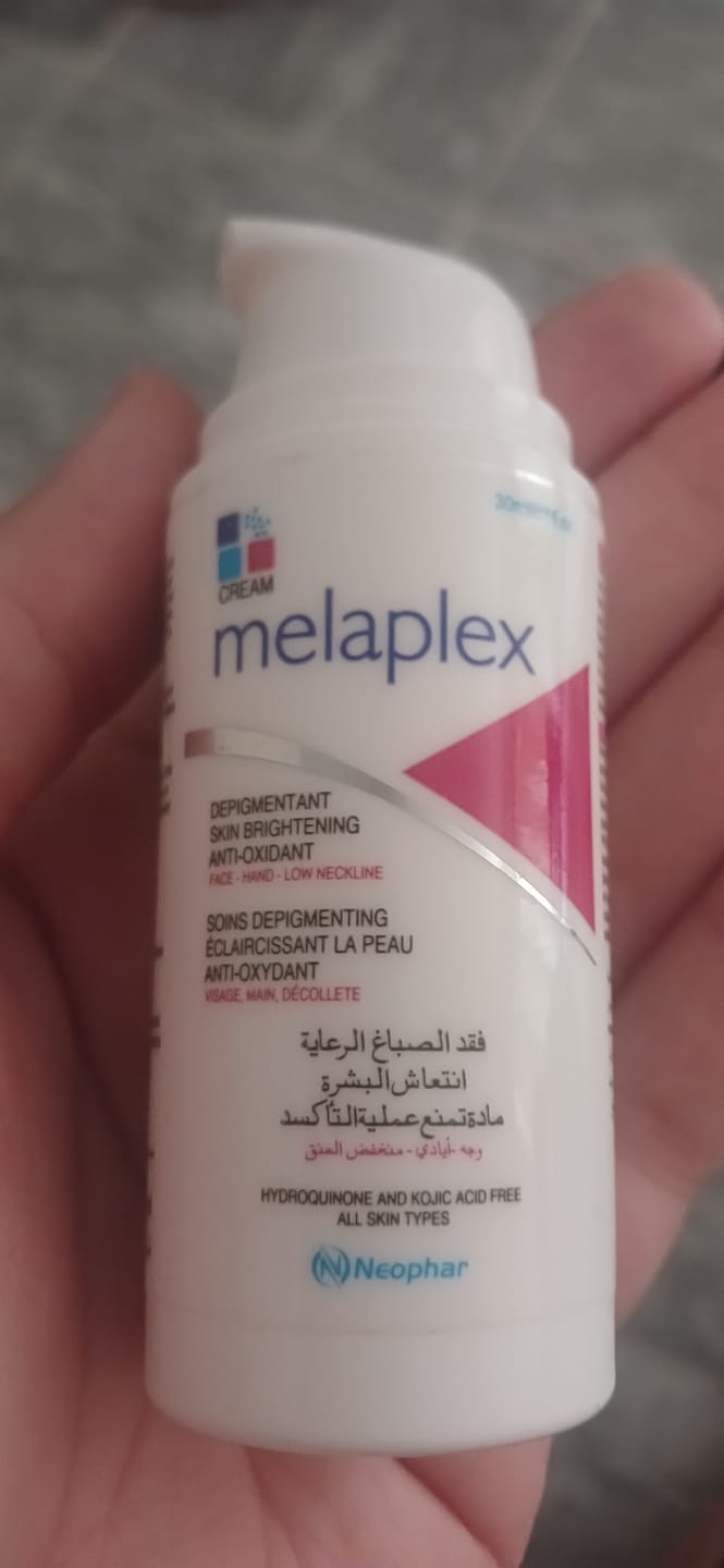 Customer photo review of Melaplex Cream