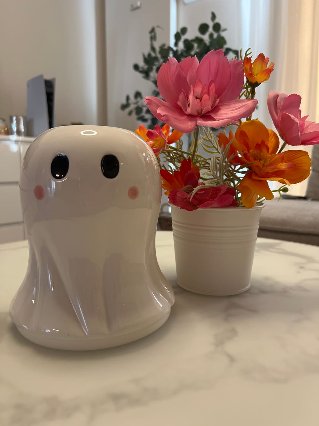 Customer photo review of Geist Vase aus Keramik – Süße Deko für Halloween