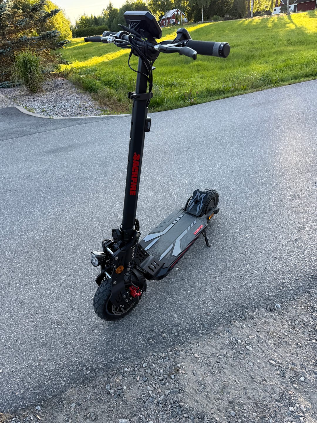 Customer photo review of Backfire M8 Electric Scooter with GPS and Samsung Battery
