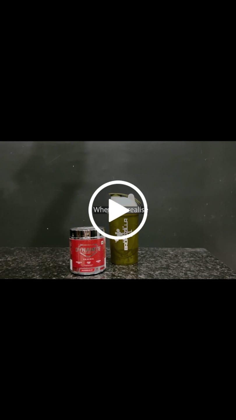 Customer video review of Dynamite Pre-Workout (420g, 30 Servings) | Watermelon Ice