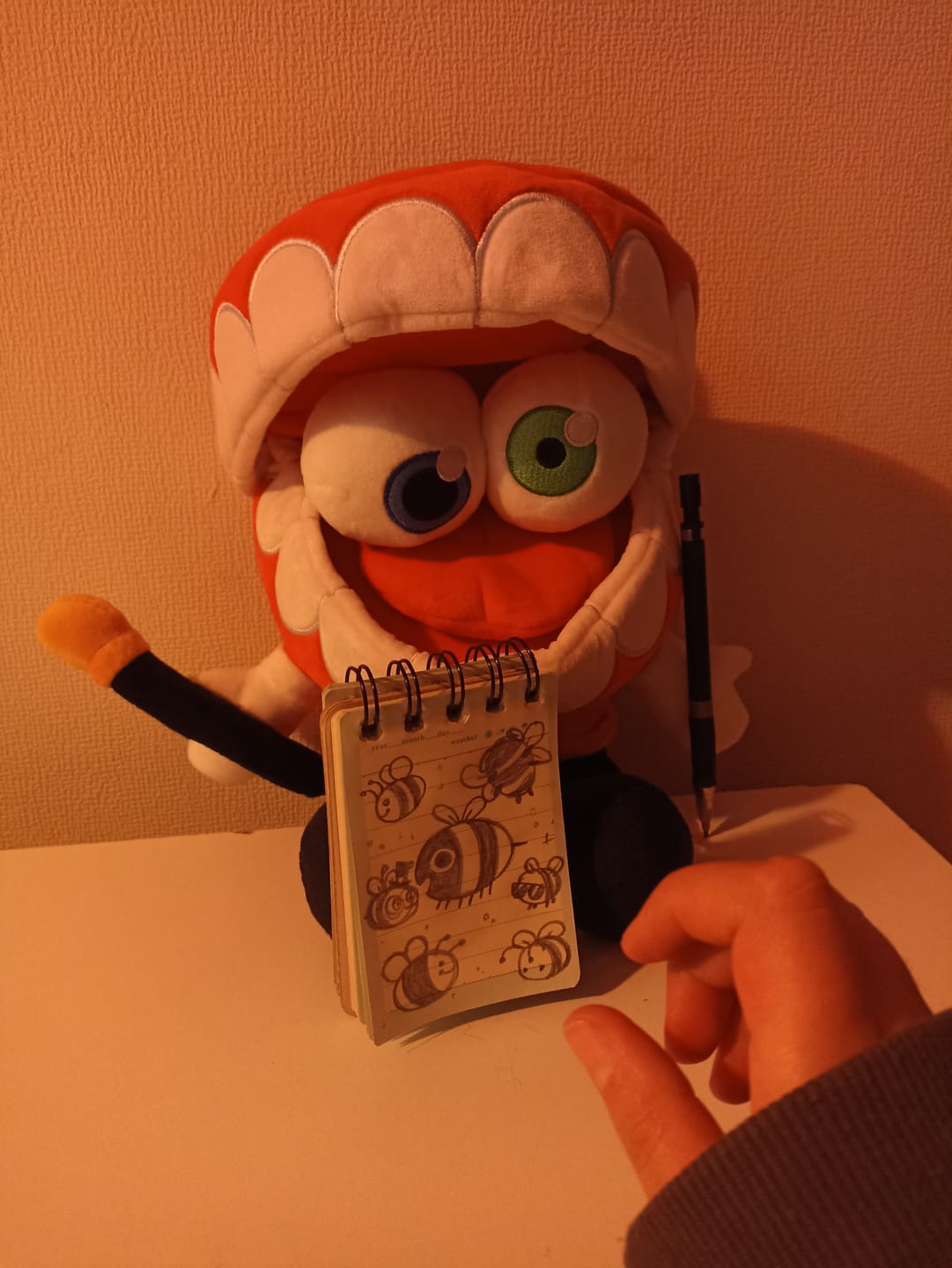 Customer photo review of Caine Plush