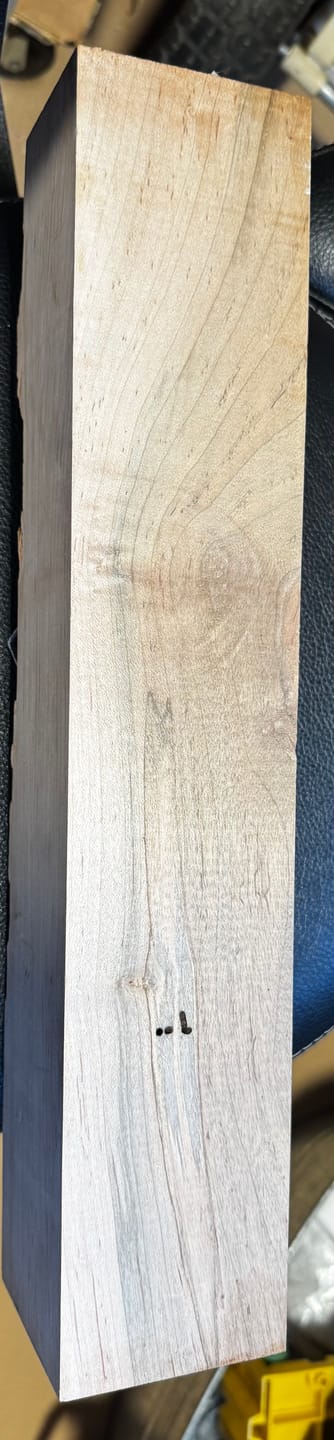 Customer photo review of 1 Piece, Ambrosia Maple Pepper Mill Blank 15"x2-7/8"x2-7/8" #6853