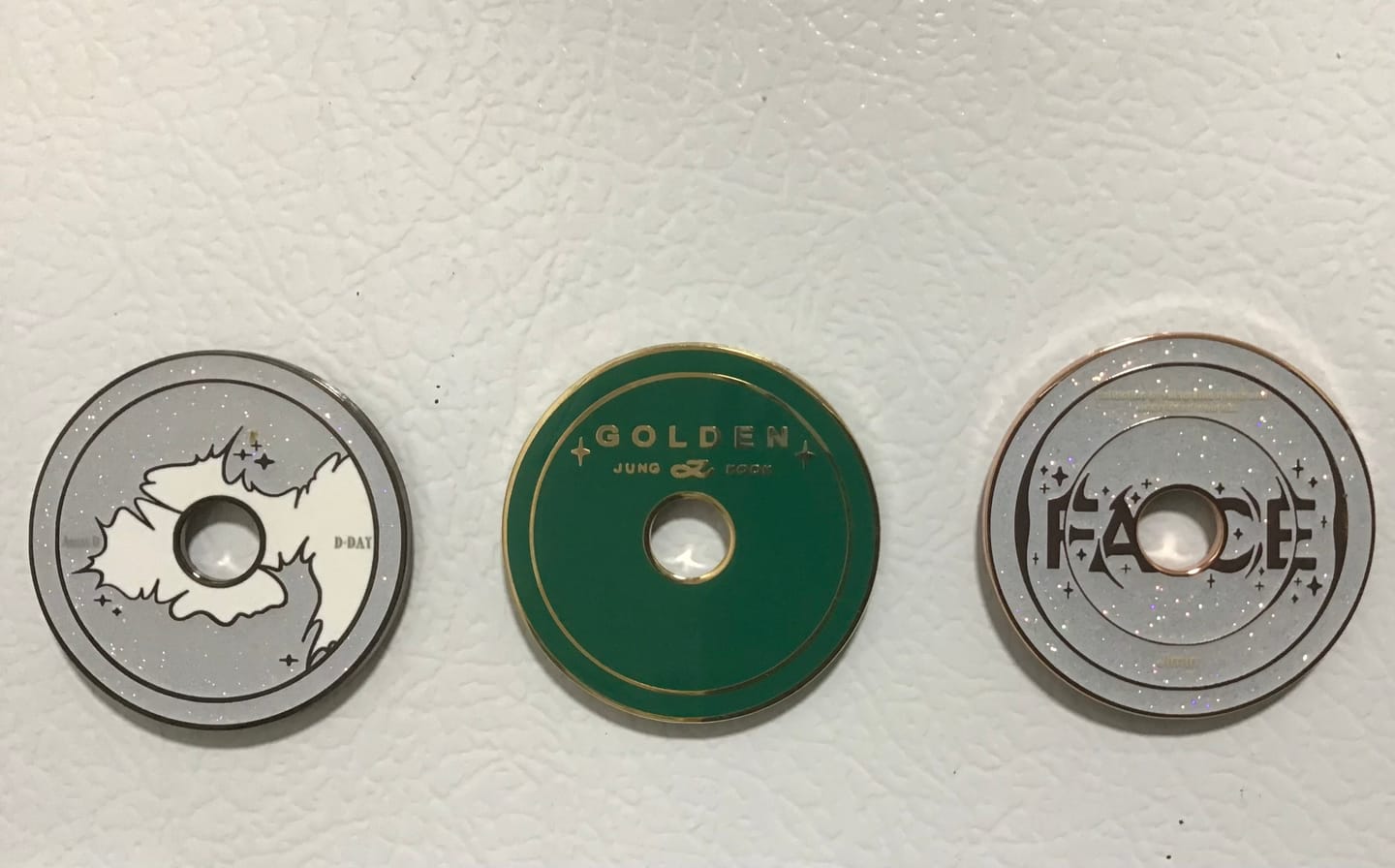 Customer photo review of B.T.S. Solo CD Magnet Collection