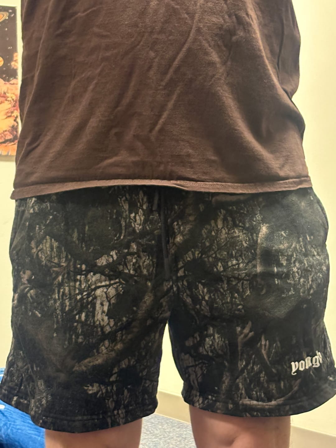 Customer photo review of 1118 - Tree Camo Cotton Shorts