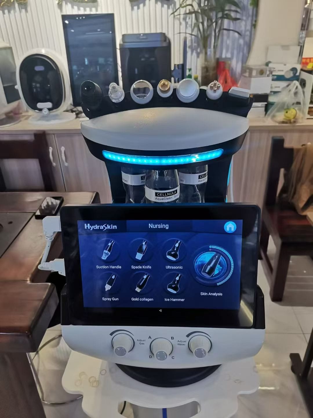Customer photo review of HydraSkin AI 6-in-1 Smart Facial Treatment System