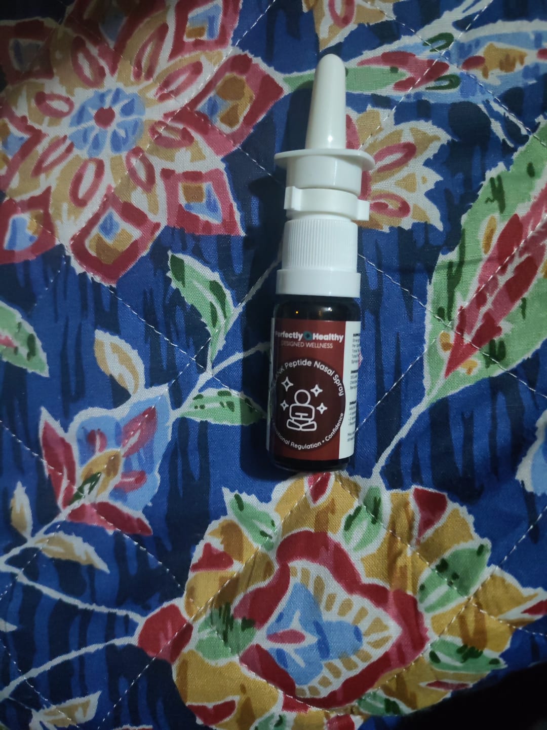 Customer photo review of SELANK Peptide Nasal Spray - Calm • Emotional Regulation • Confidence (10ml)