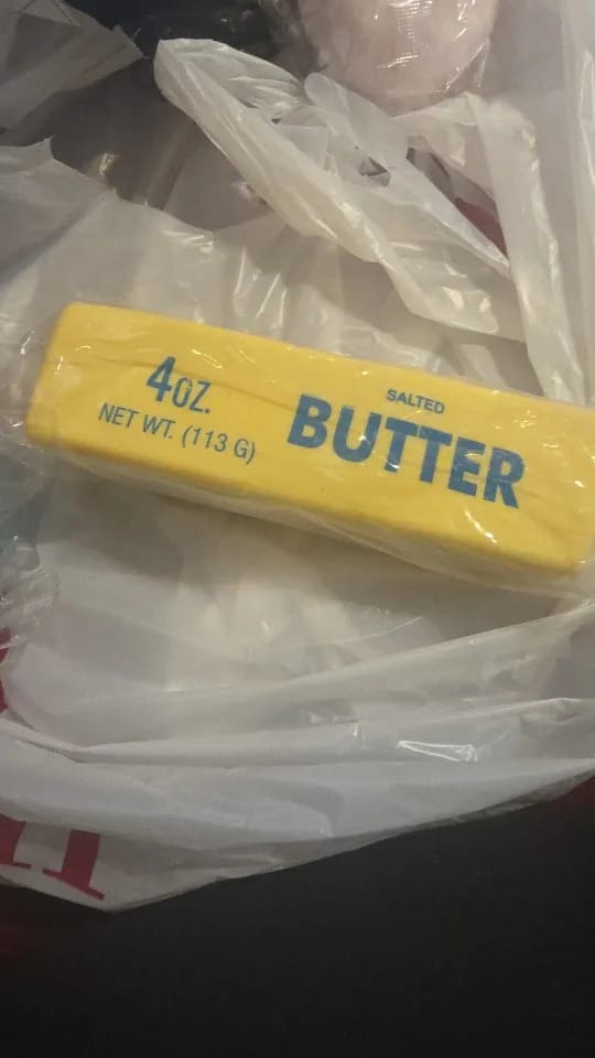 Customer photo review of Butter Stick Squishy Fidget Toy