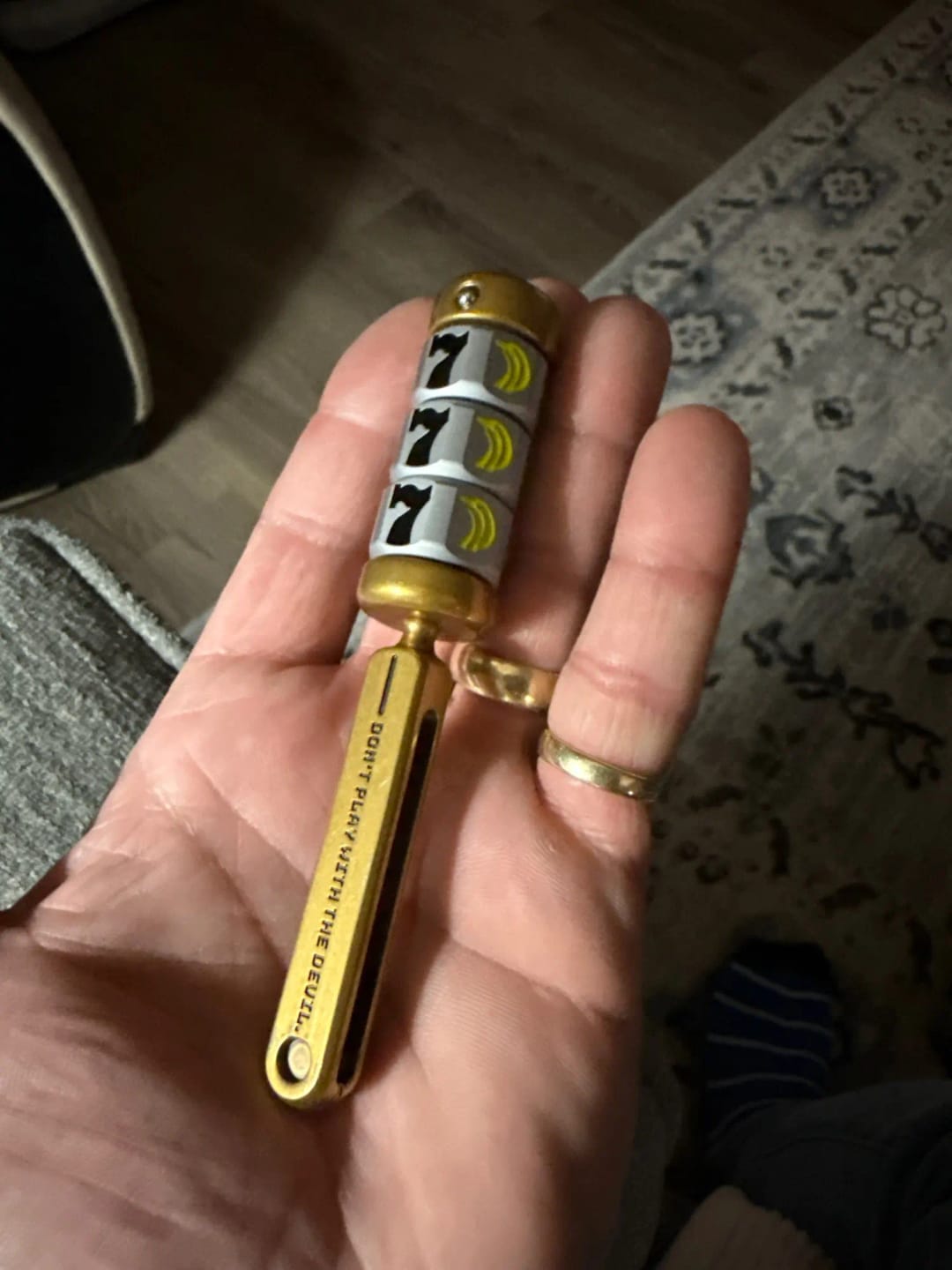 Customer photo review of EDC Slot Machine Fidget Spinner