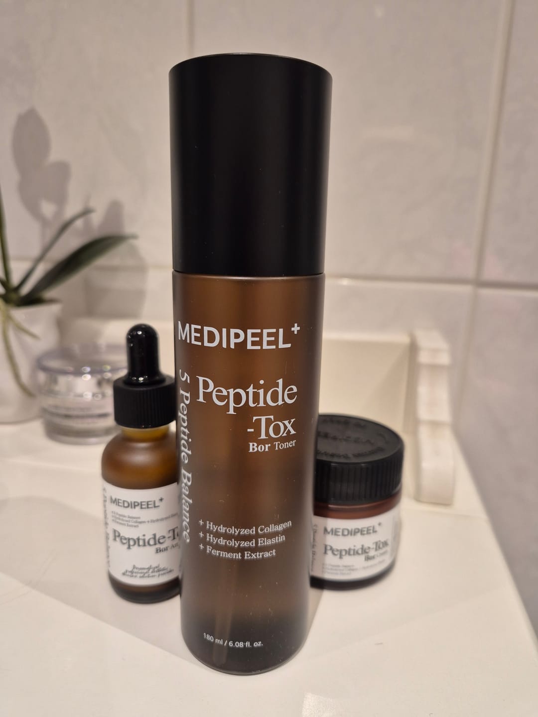 Customer photo review of Liftinga toniks ar peptīdu kompleksu Medi-Peel Peptide-Tox Bor Toner