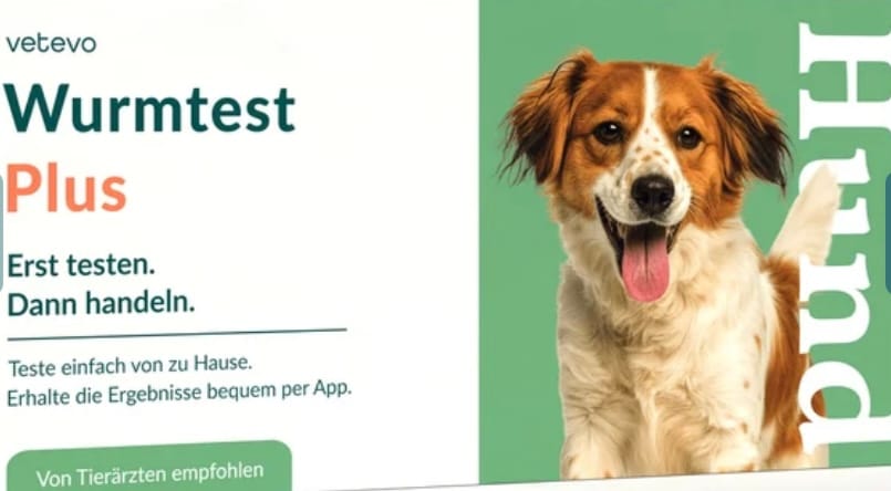Customer photo review of Wurmtest Plus Hund