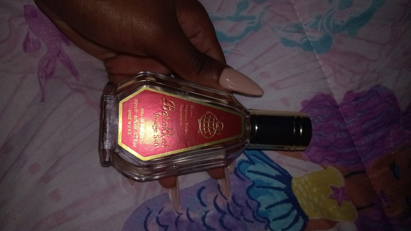 Customer photo review of Barakkat Rouge 540 EDP 50ml
