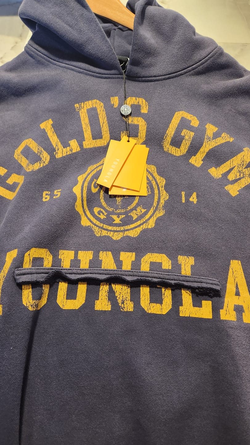 Customer photo review of 5167 - Gold's Iron Legacy Crest Hoodies