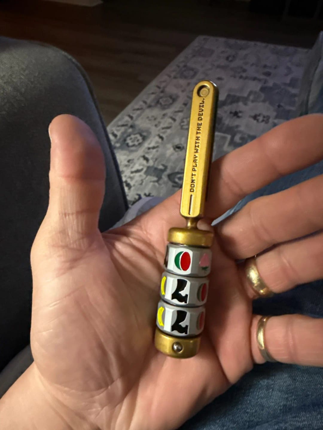 Customer photo review of EDC Slot Machine Fidget Spinner