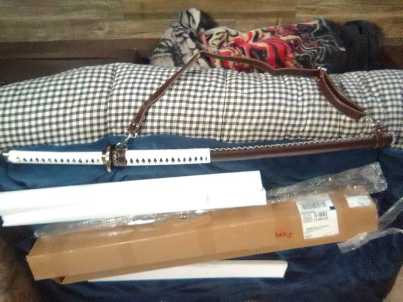 Customer photo review of The Walking Dead Michonne's Katana(Zombie Slayer)