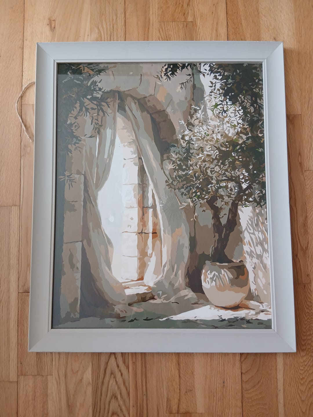 Customer photo review of The Stone Archway | Paint by Number