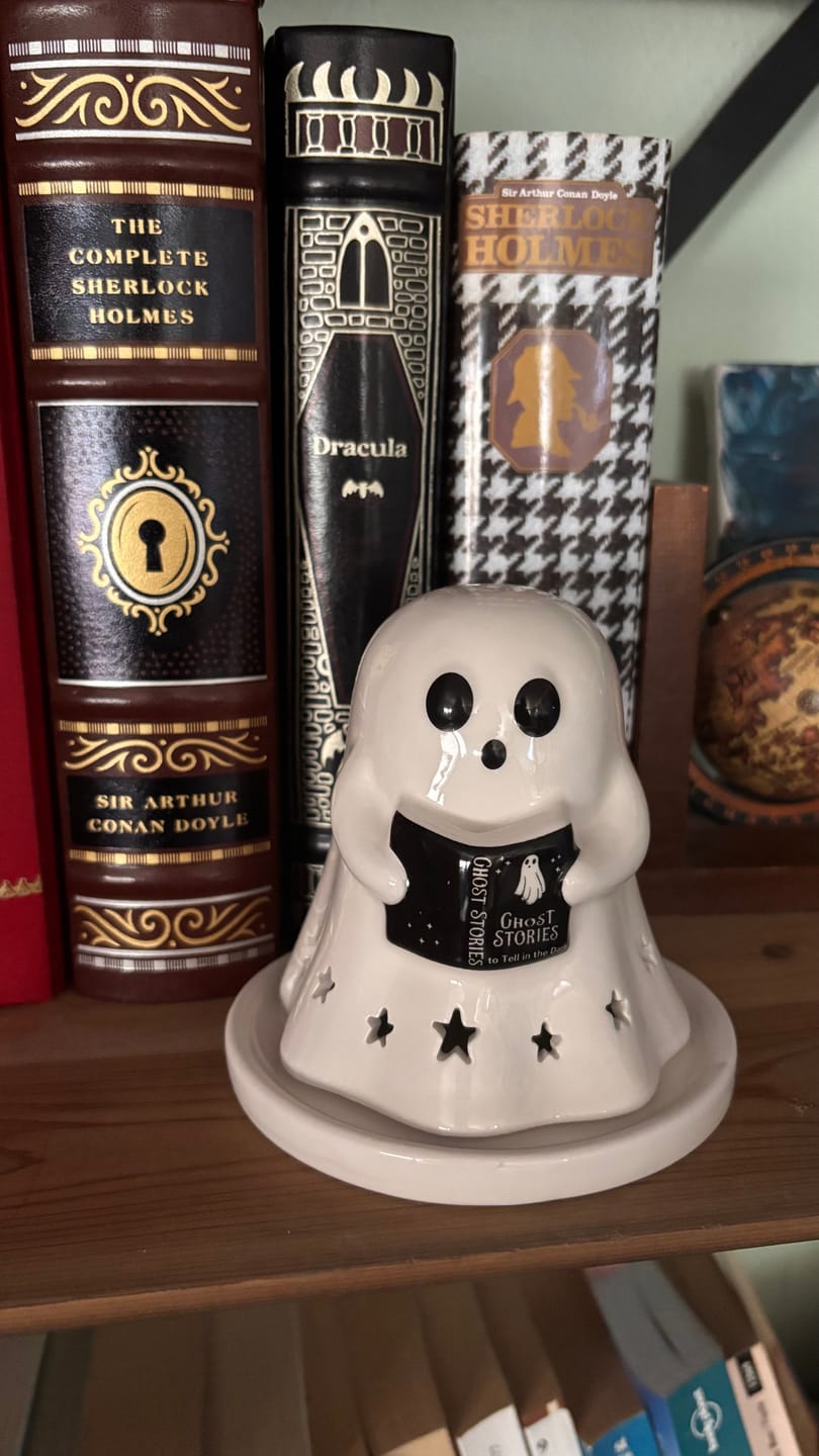 Customer photo review of Geister Teelichthalter / Räucherkegel – Summerween Keramik Deko