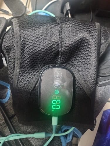 Customer photo review of Masajeador de hombro con calefacción