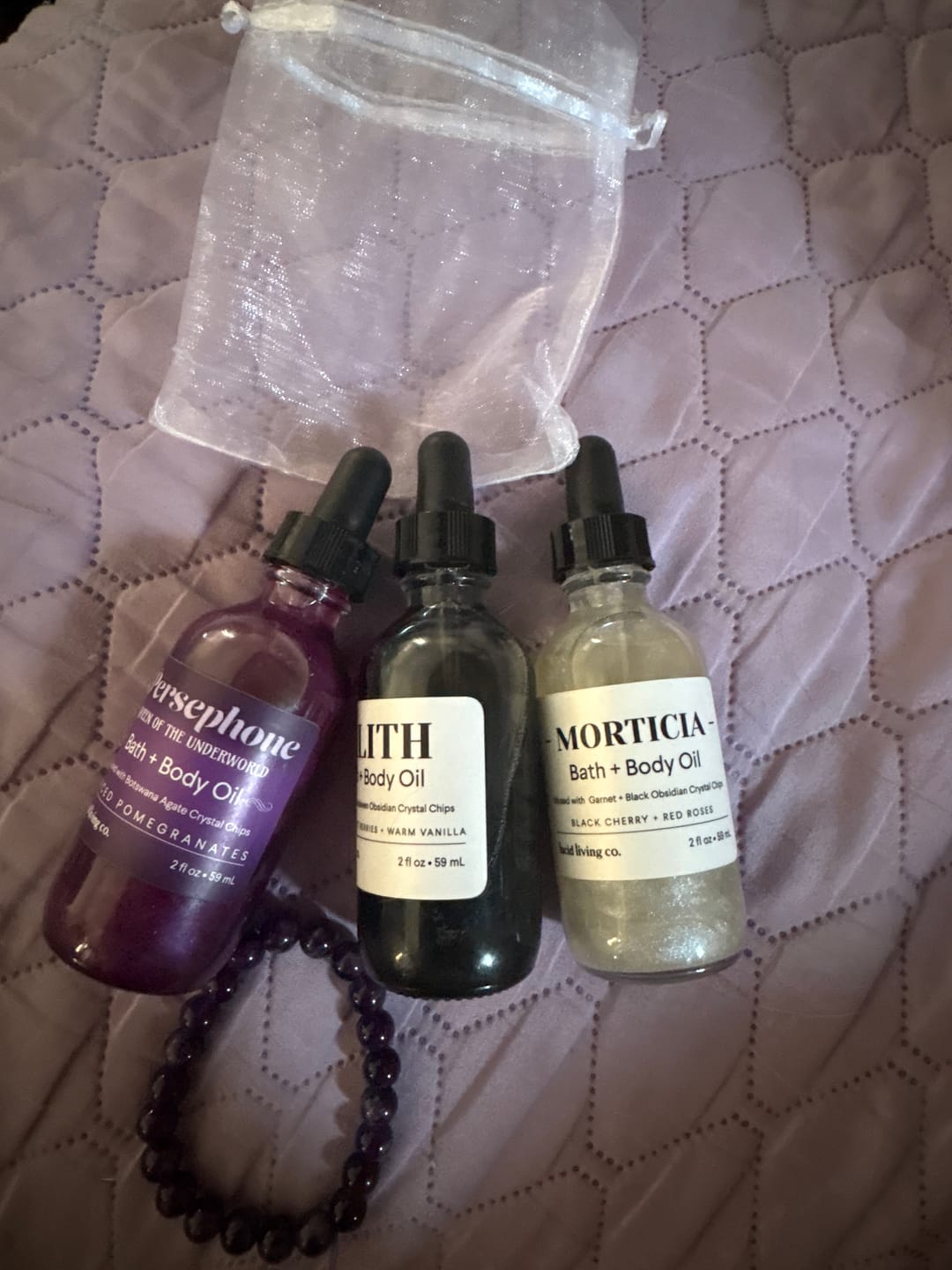 Customer photo review of Dark Goddess Bundle