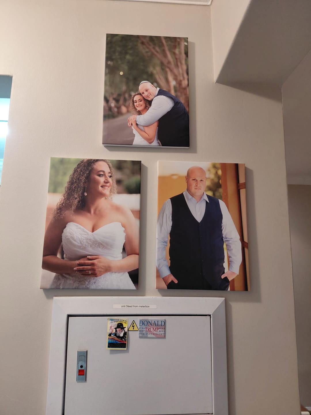 Customer photo review of 3 x A2 Canvas Combo