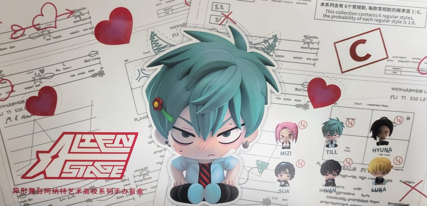 Customer photo review of Alien Stage AAHS Series Blind Box