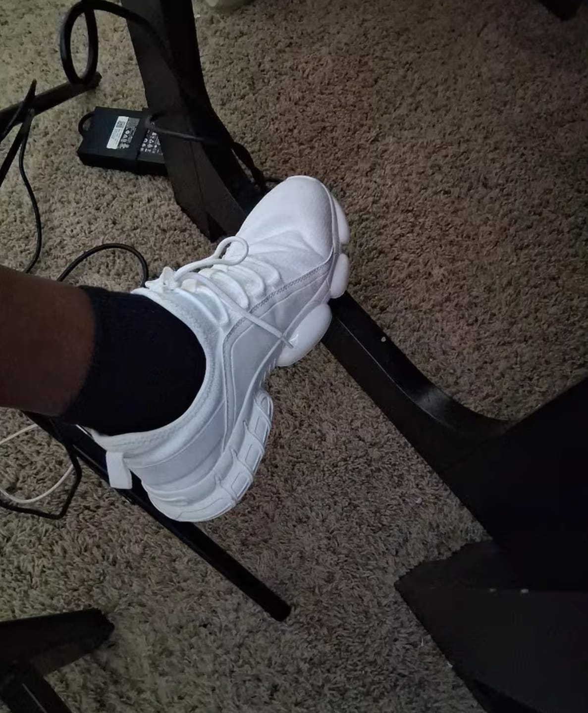 Customer photo review of EaseStep™ Men's Lightweight Comfort & Support Sneakers