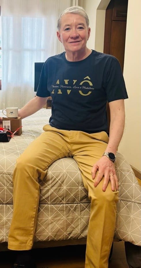 Customer photo review of Camiseta Personalizada MÃE / PAI E FILHOS - Algodão 100%