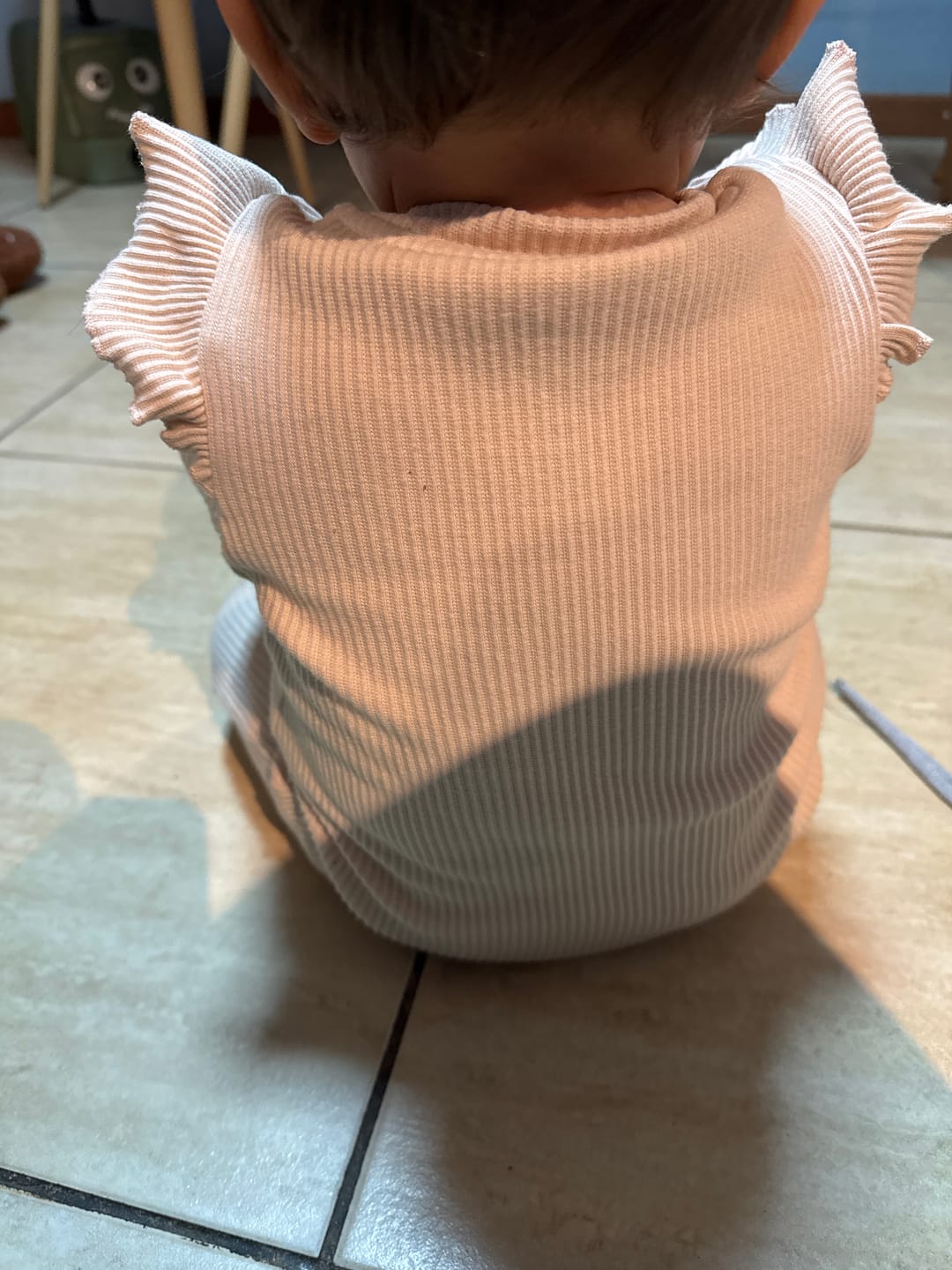 Customer photo review of Enterito Frutillar - Beige - Algodón 250 grs