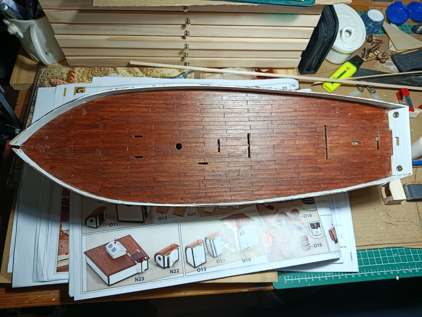 Customer photo review of Maqueta del Gjøa: barco de Amundsen a escala 1:45