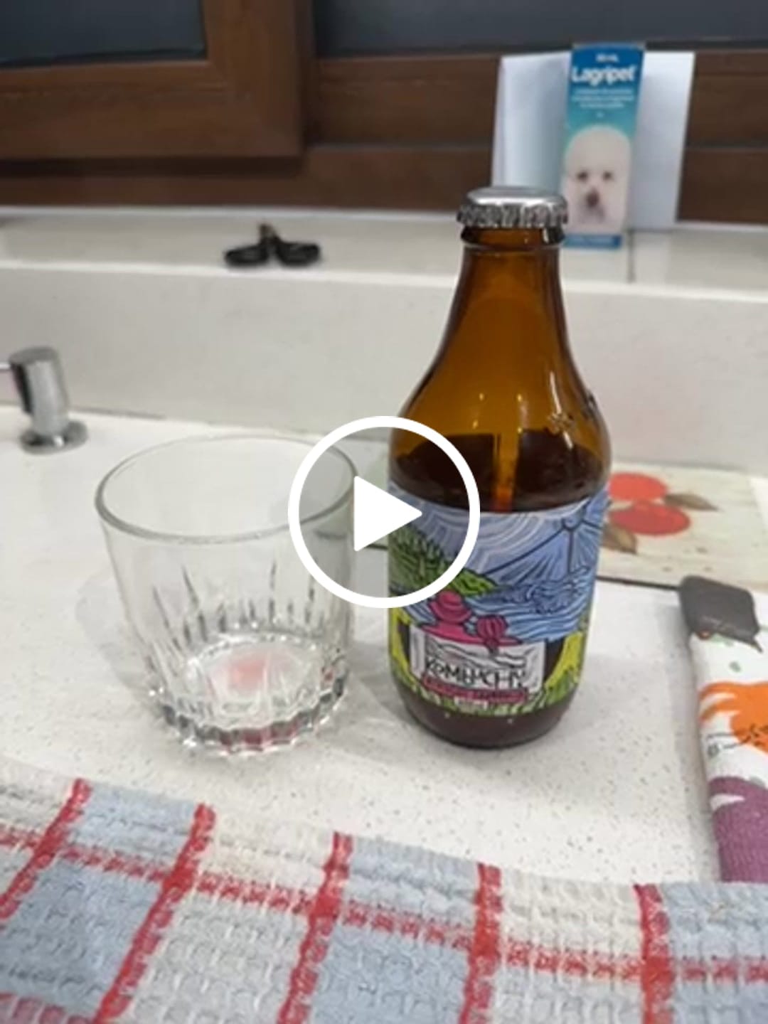 Customer video review of Kombuchu Hibiscus-Frambuesa (12x333cc)