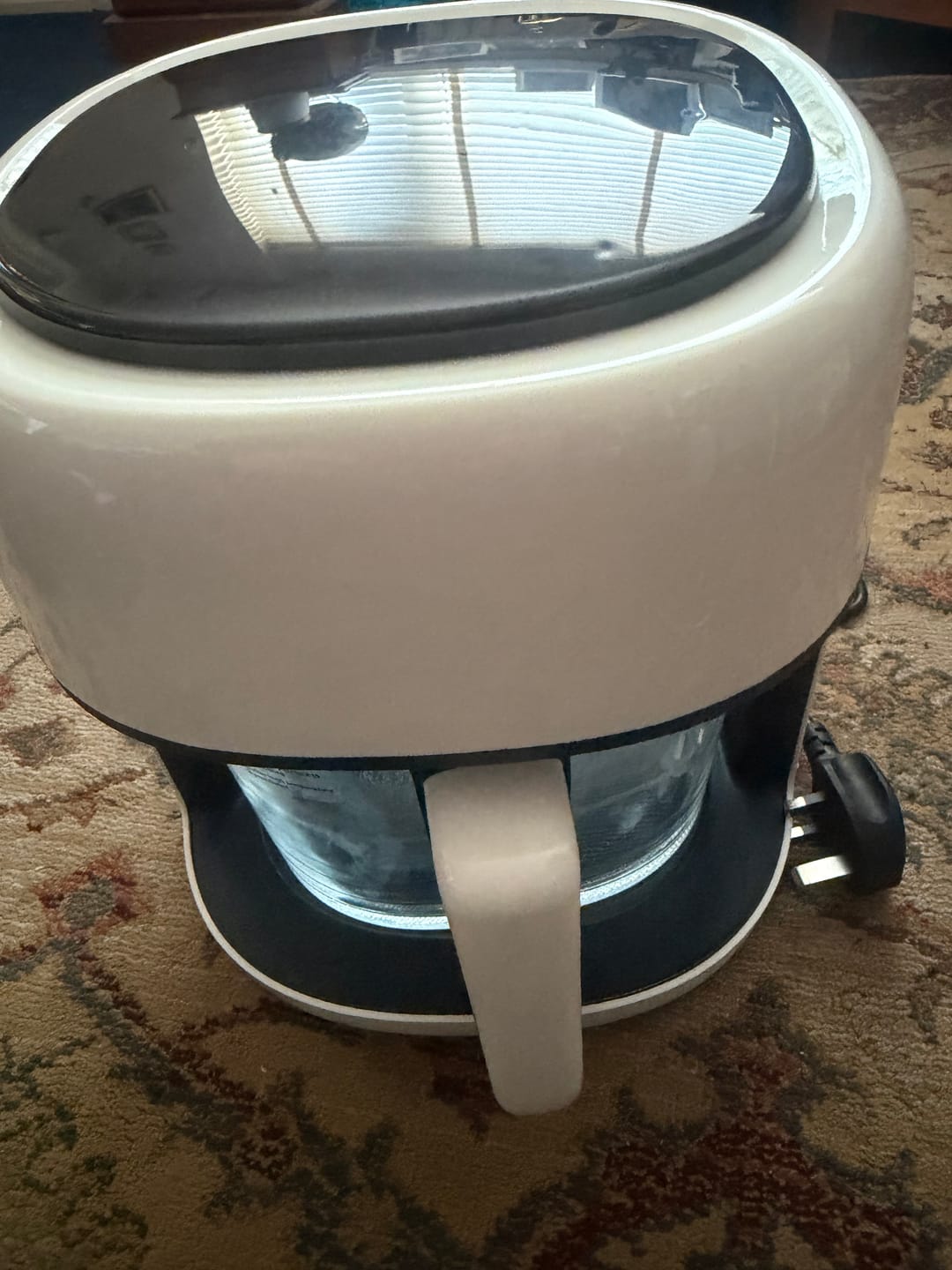 Customer photo review of Premium Glass Air Fryer