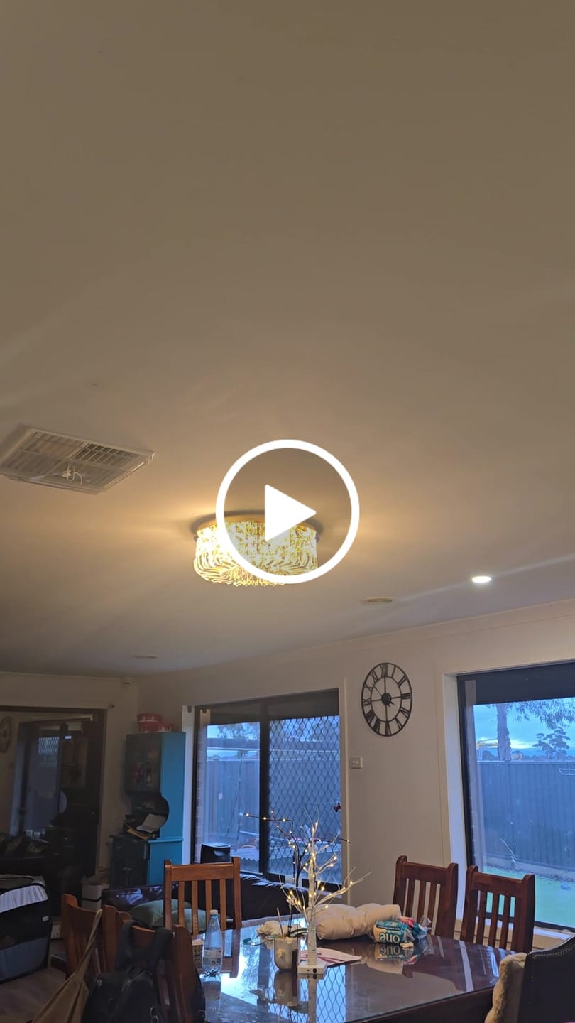 Customer video review of Modern Luxury Crystal Round Ceiling Light