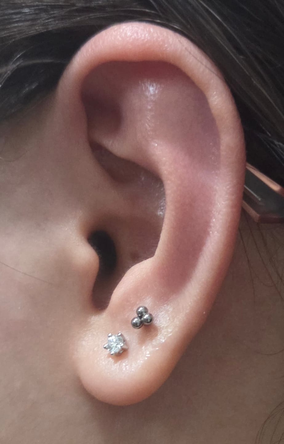 Customer photo review of Gentle Piercing