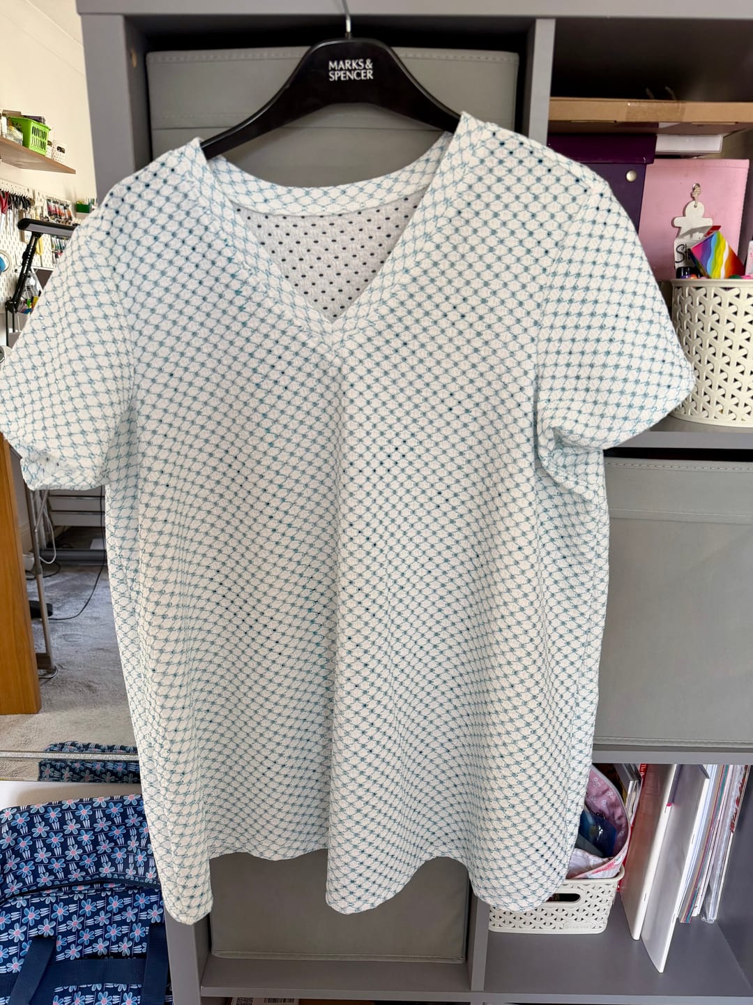 Customer photo review of Airy Prism Knitted Fabric