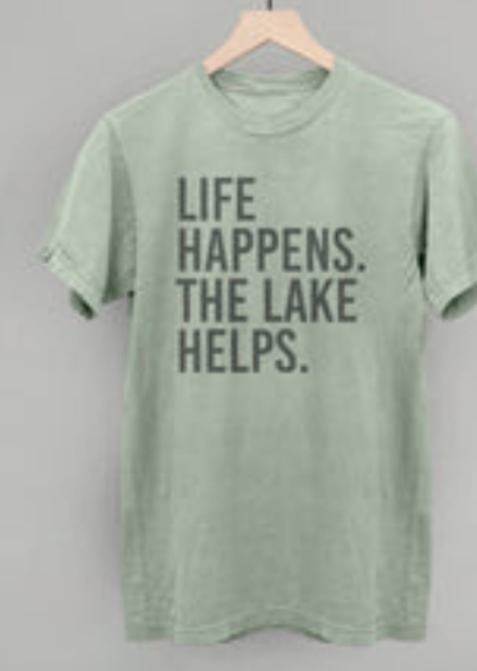 Customer photo review of Life Happens. The Lake Helps.