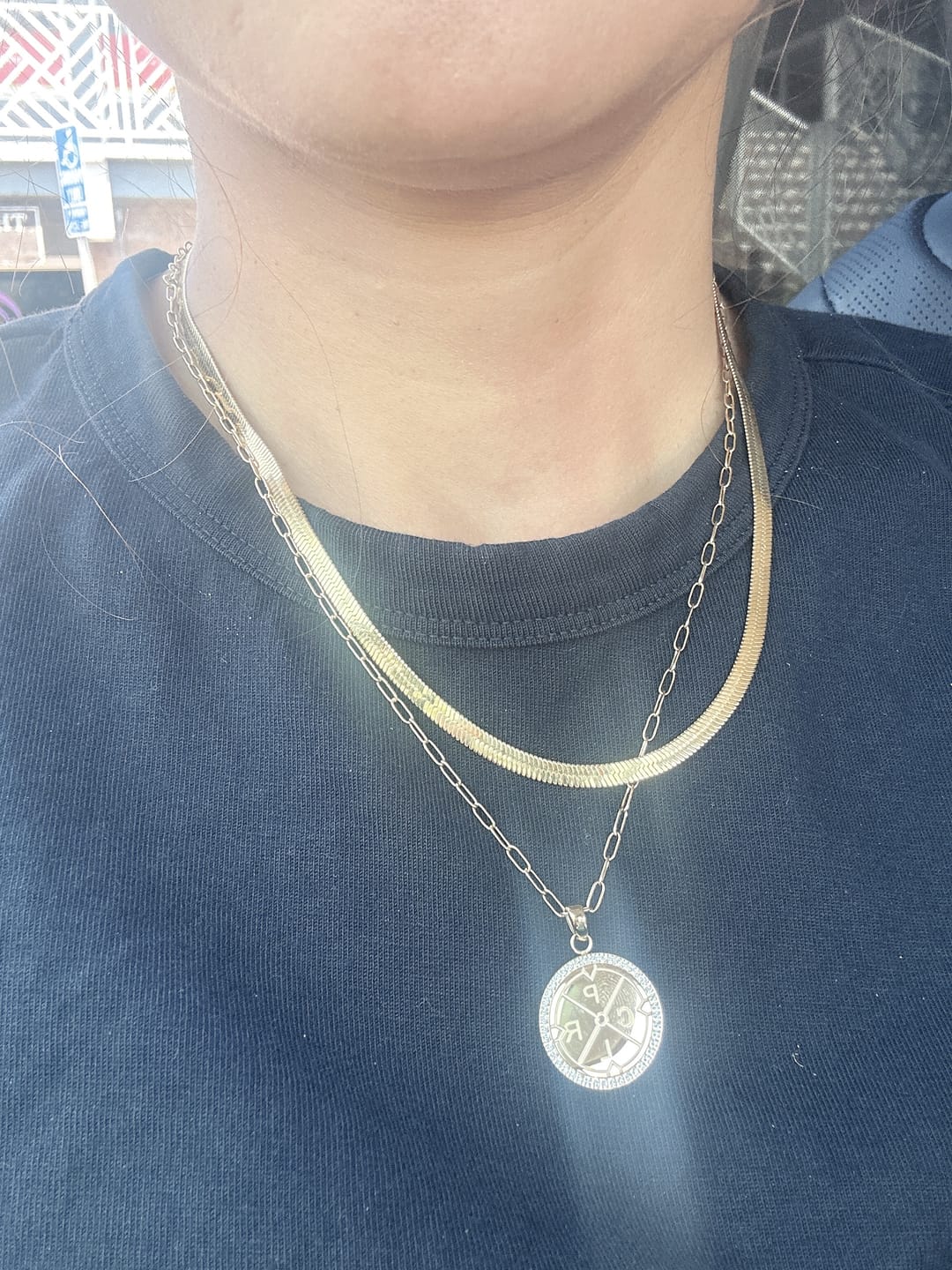 Customer photo review of Essentials Necklace