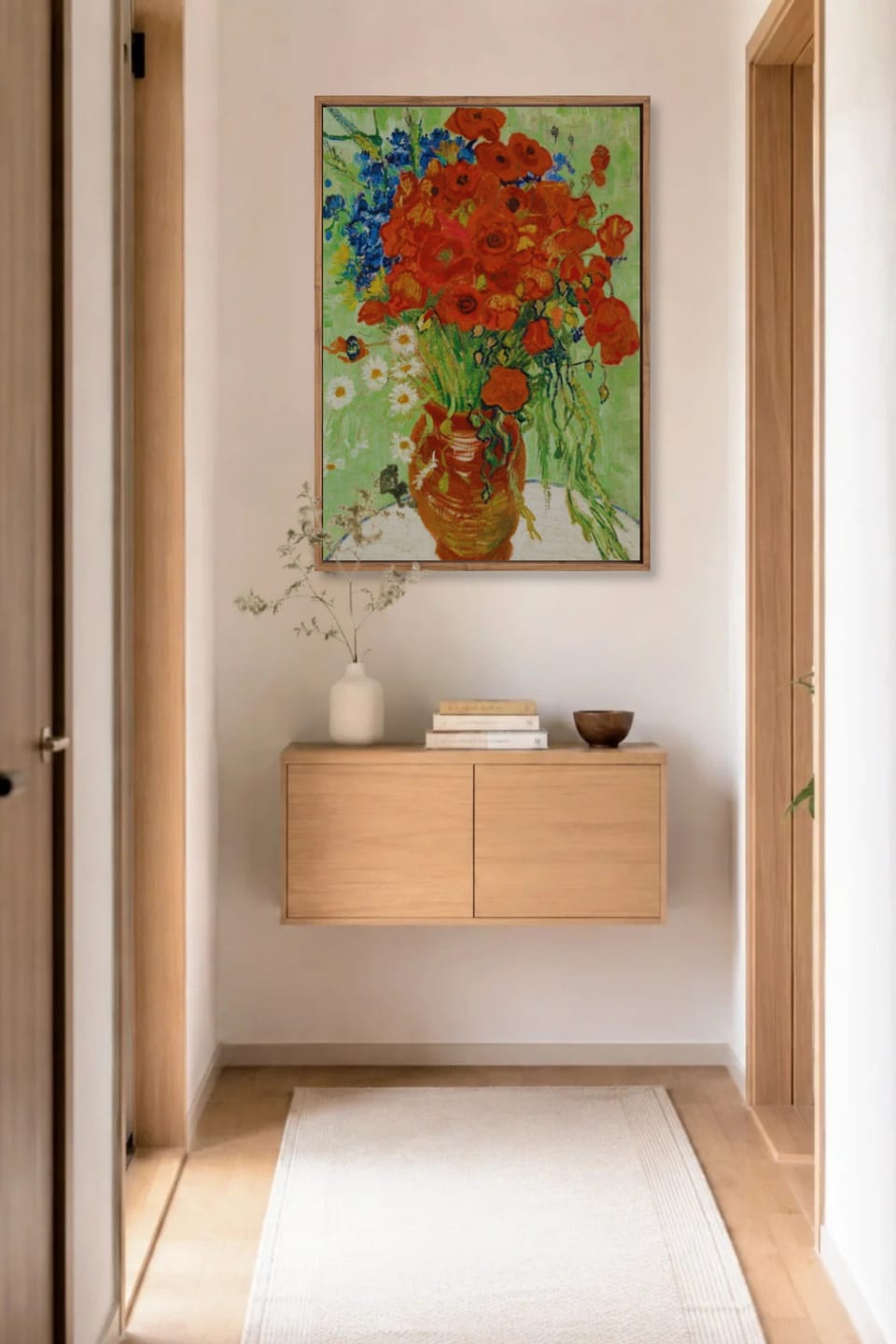 Customer photo review of Wildflowers by Van Gogh Canvas Art