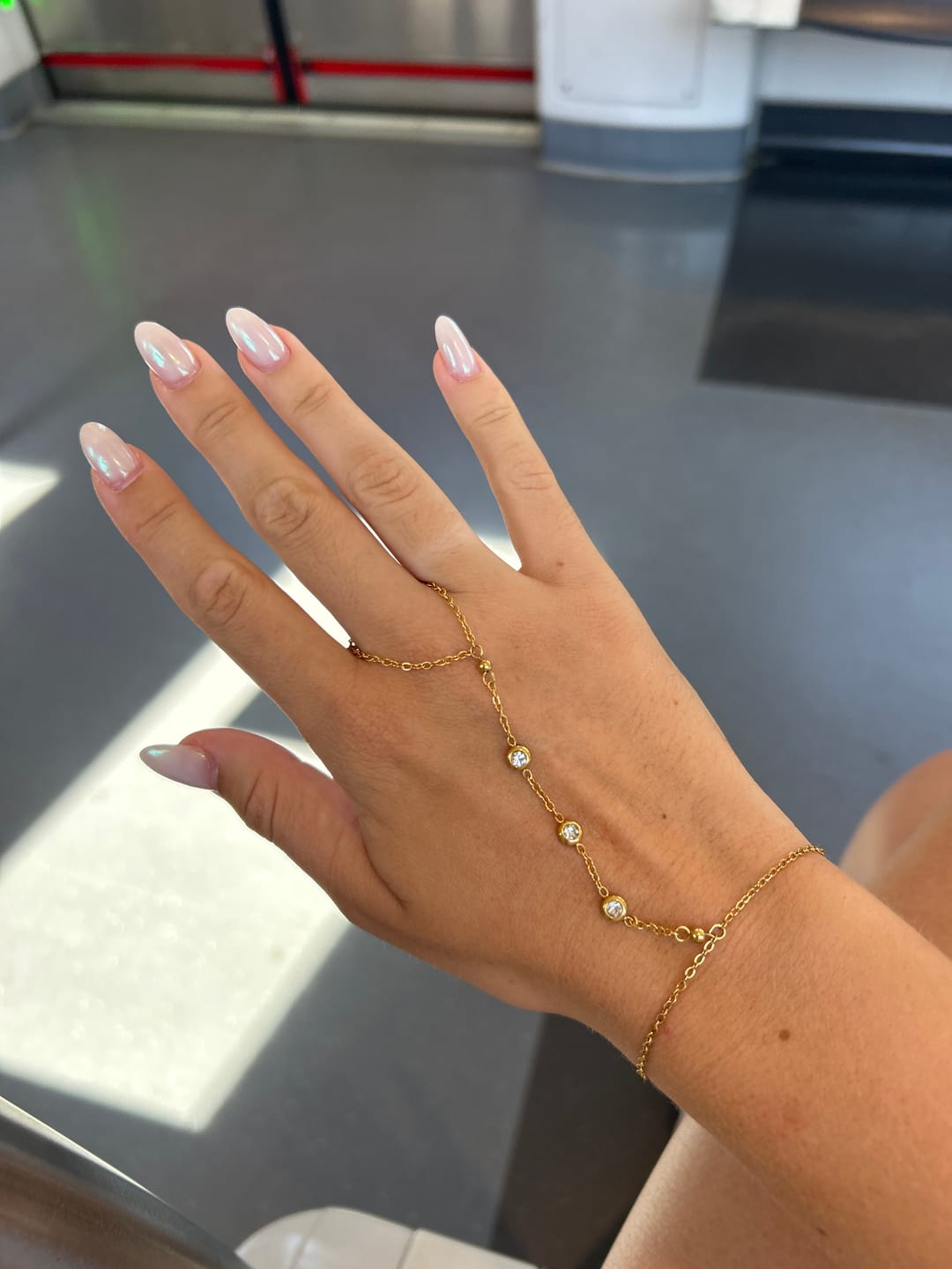 Customer photo review of Free Golden Clover Necklace