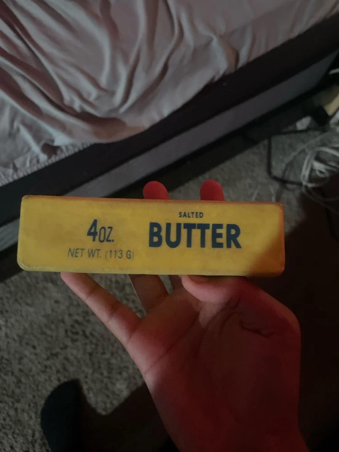 Customer photo review of Butter Stick Squishy Fidget Toy