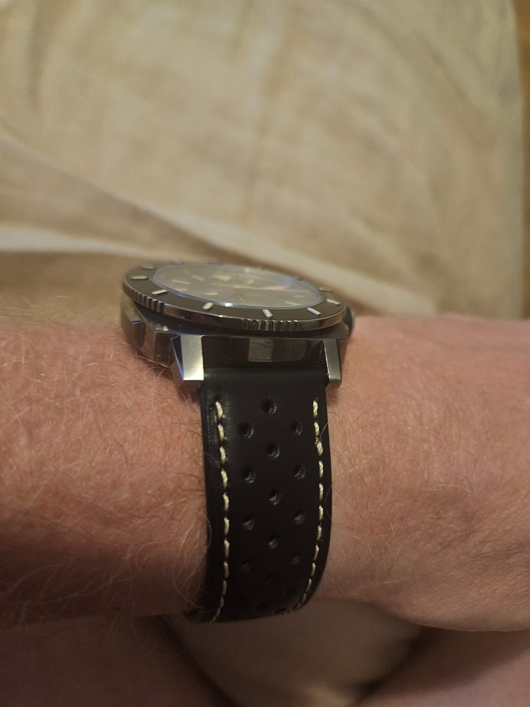 Customer photo review of Leather Sport Grip - DQ Black