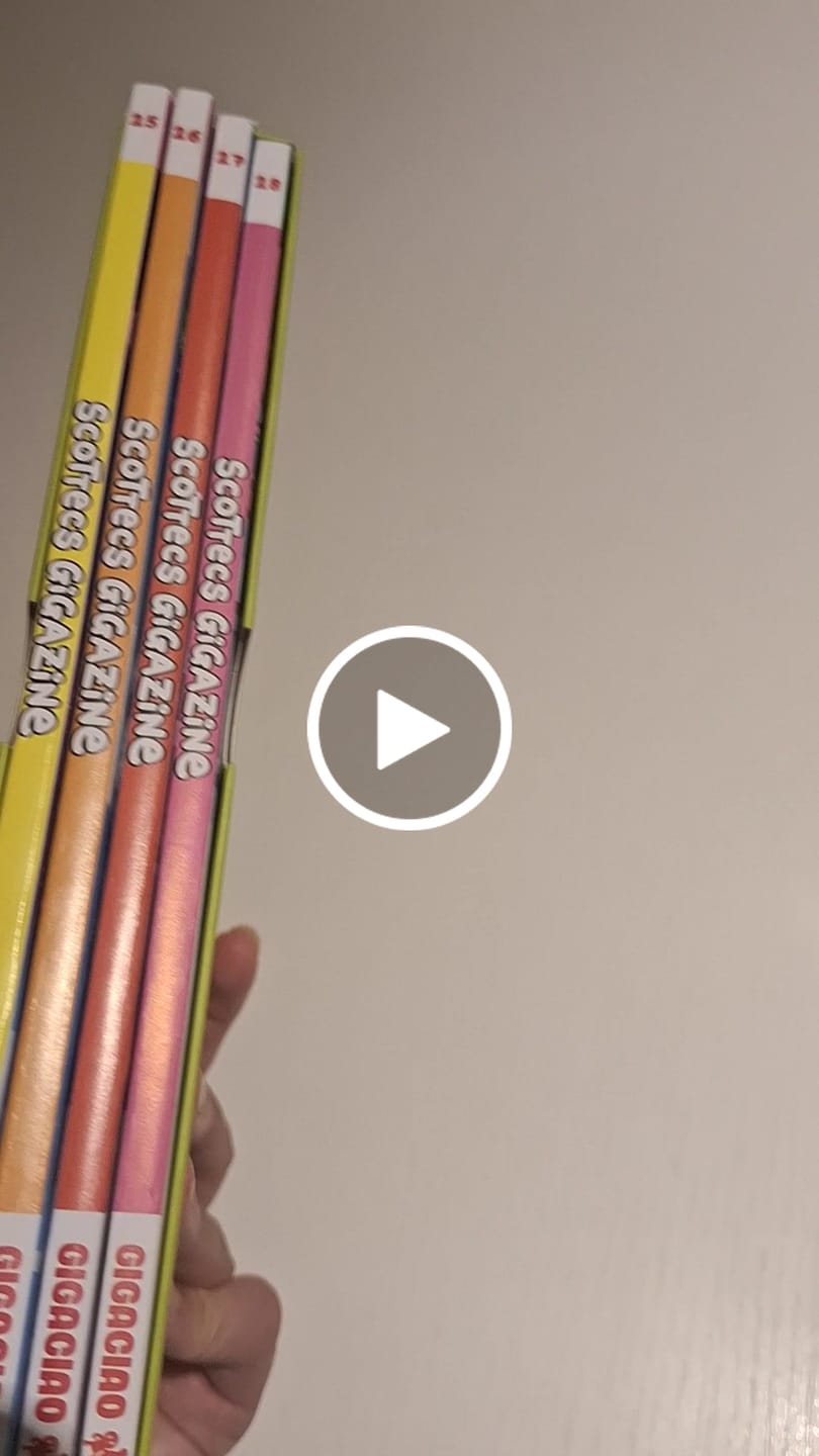 Customer video review of Scottecs Gigazine Cofanetto 7: Vol. 25-28