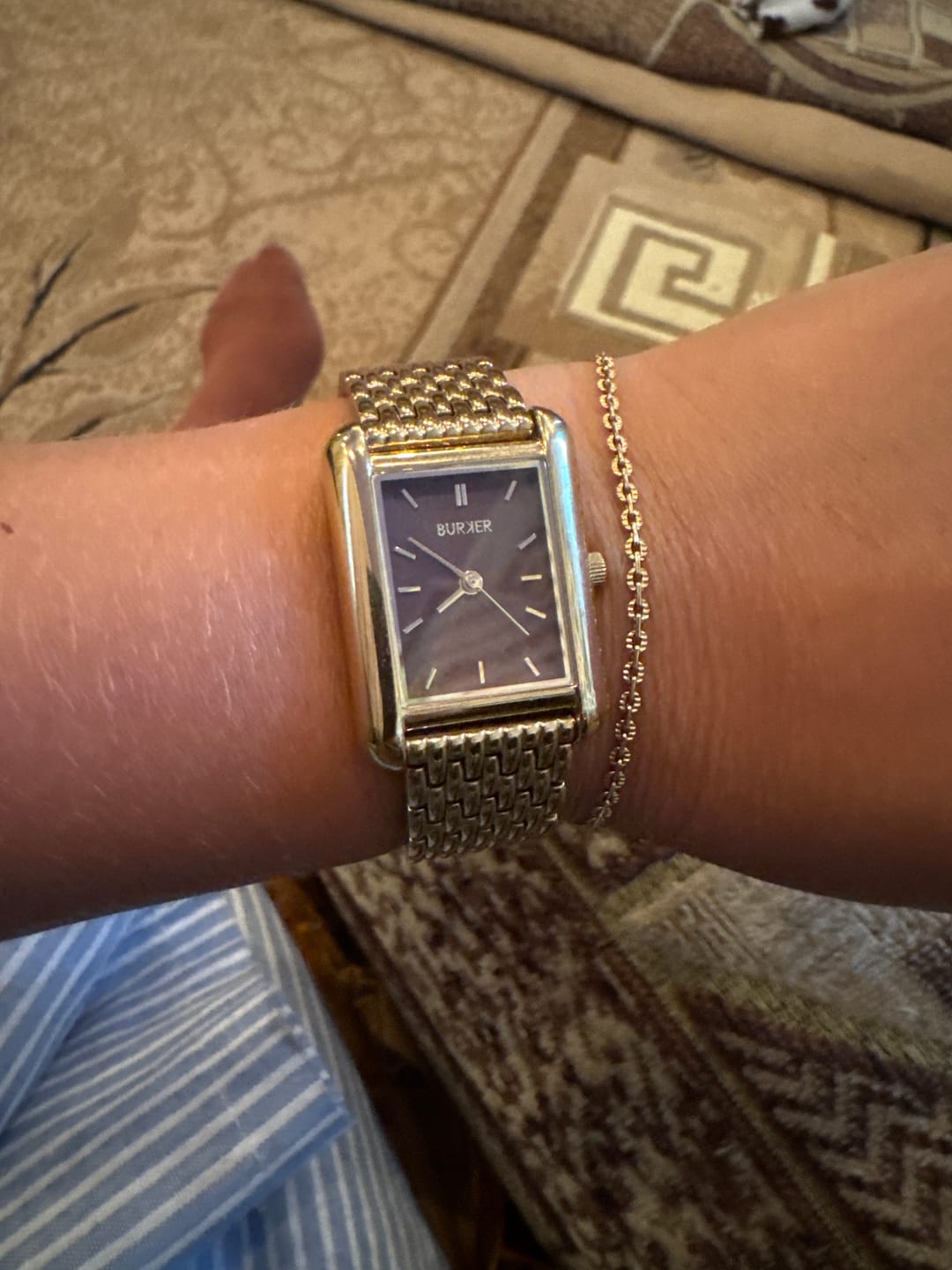 Customer photo review of Olivia Gold Brown