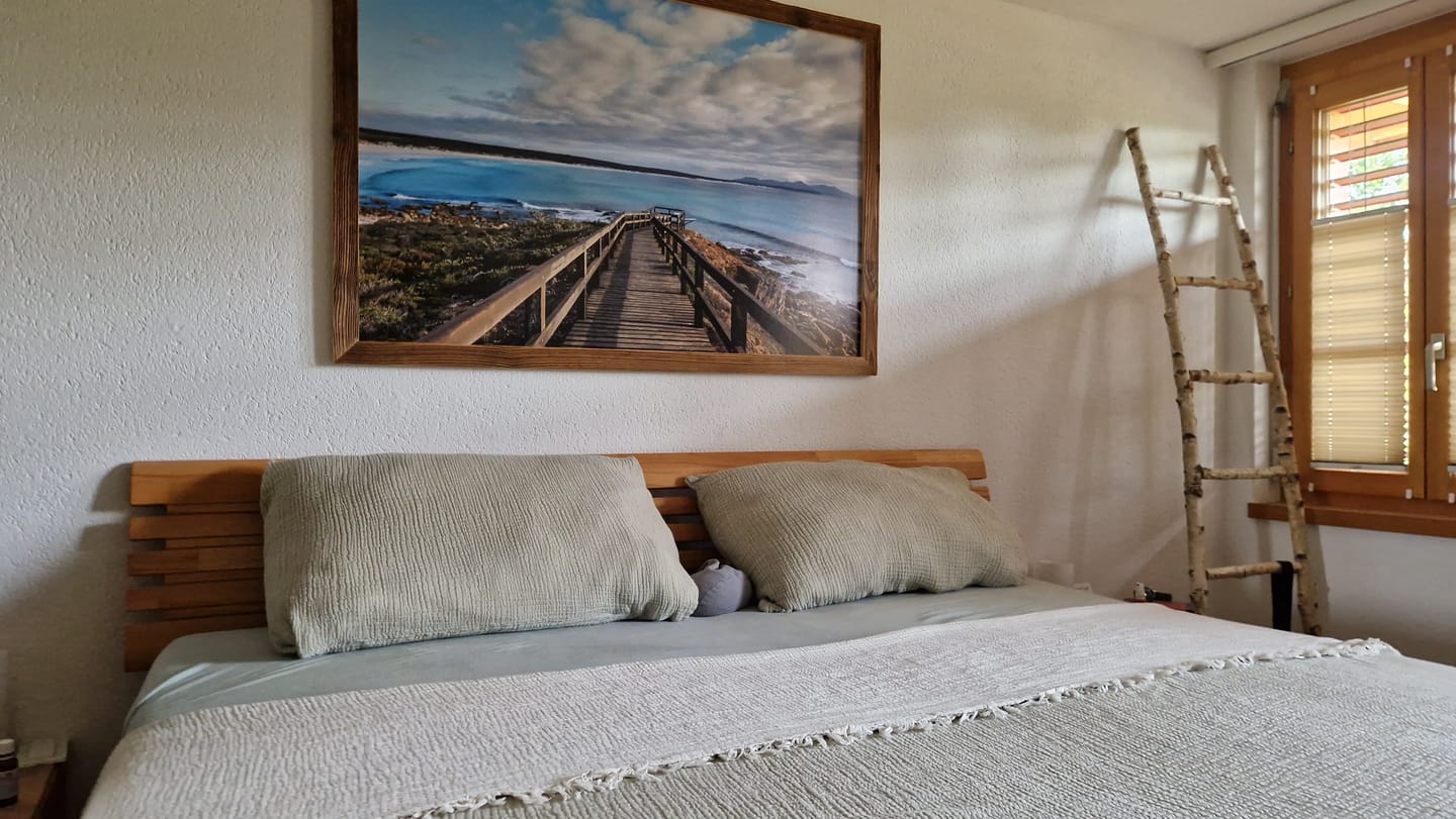 Customer photo review of Serenity Soft Muslin Quilt - Pale Tale