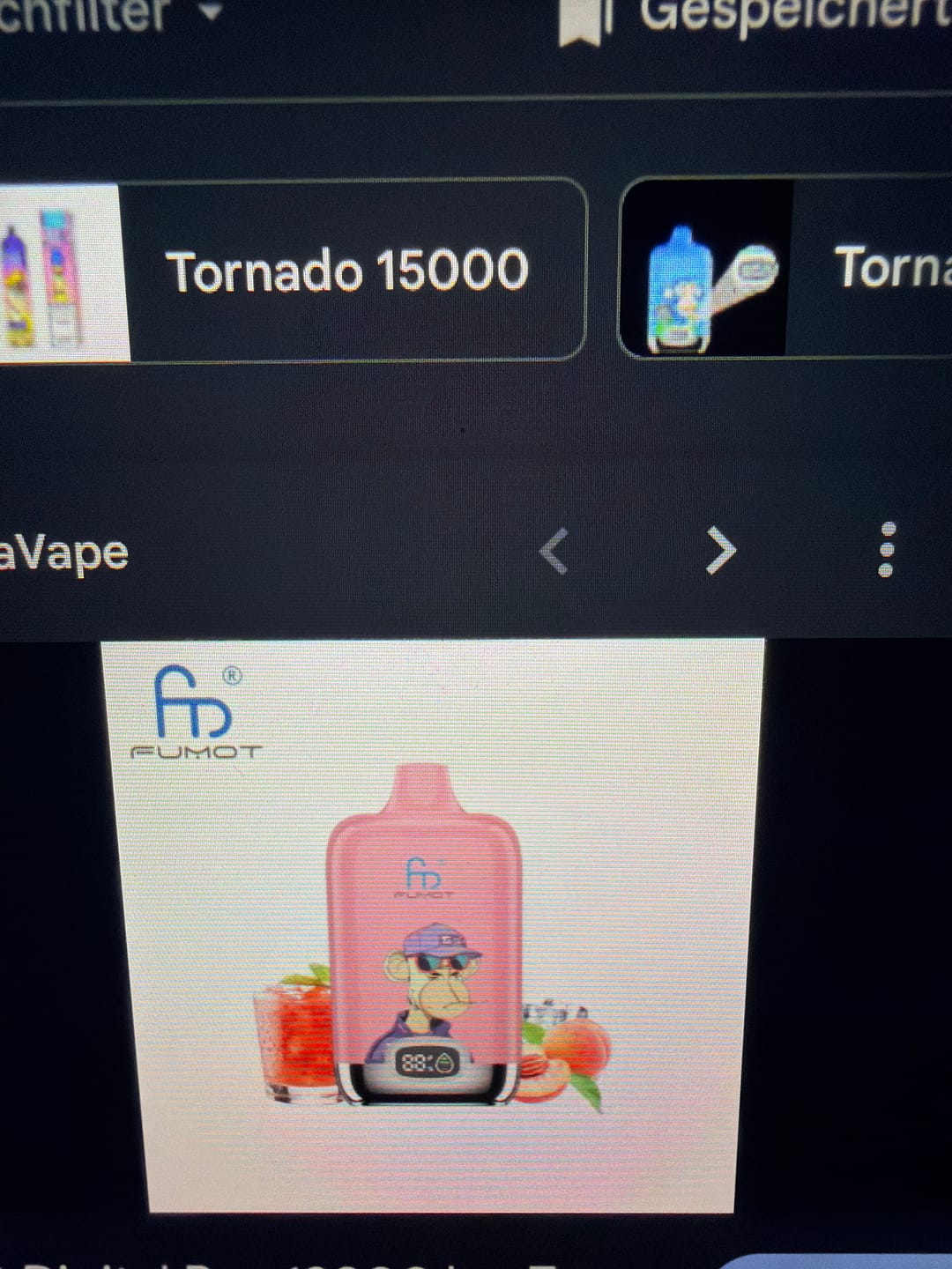 Customer photo review of RandM Tornado 12.000