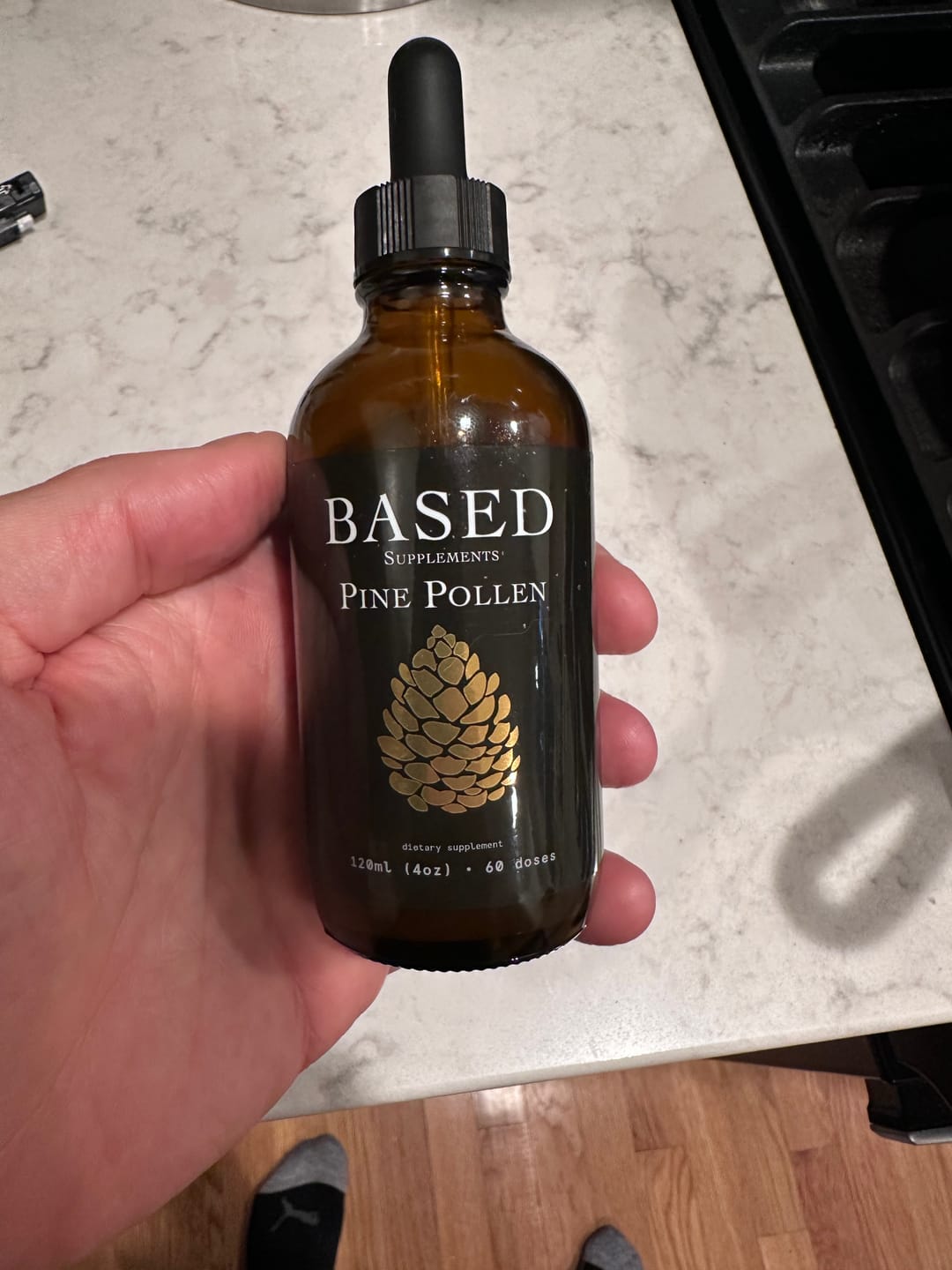 Customer photo review of Pine Pollen