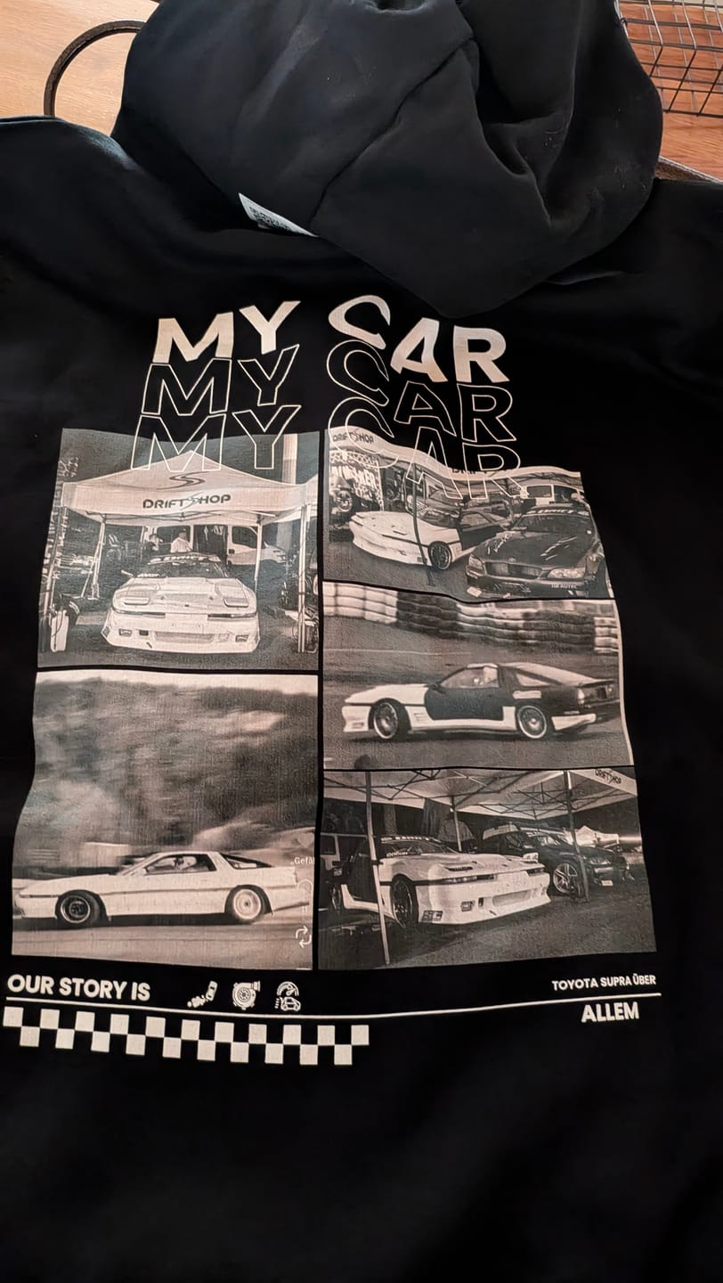 Customer photo review of DAD CAR – Personalisiertes Hoodie