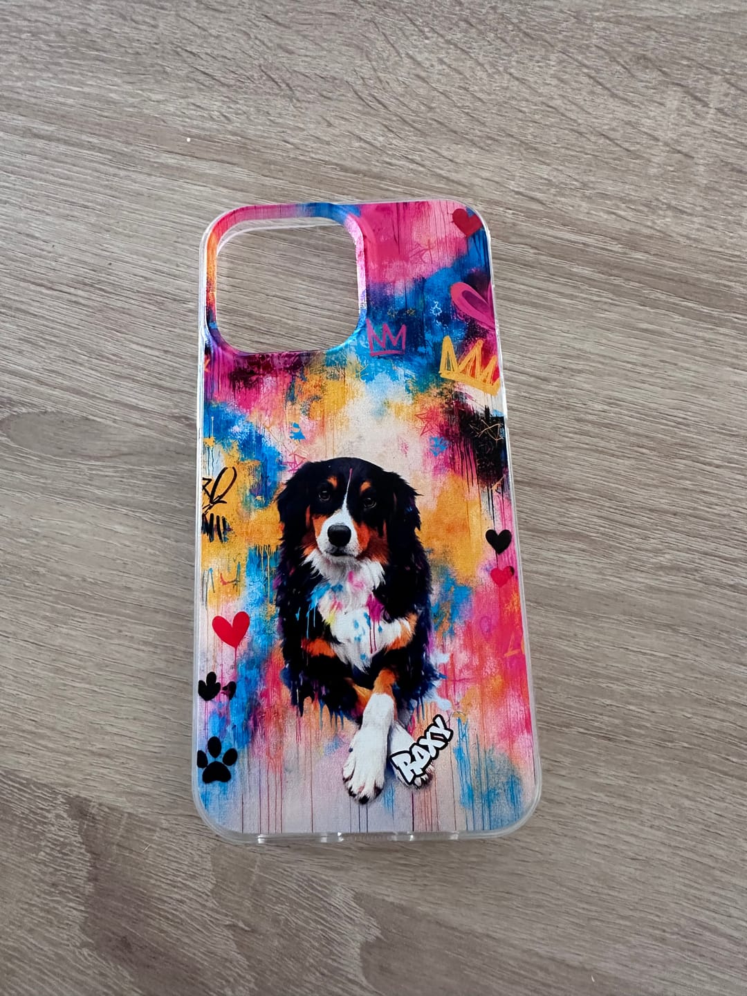 Customer photo review of Graffiti - Coque de téléphone personnalisée