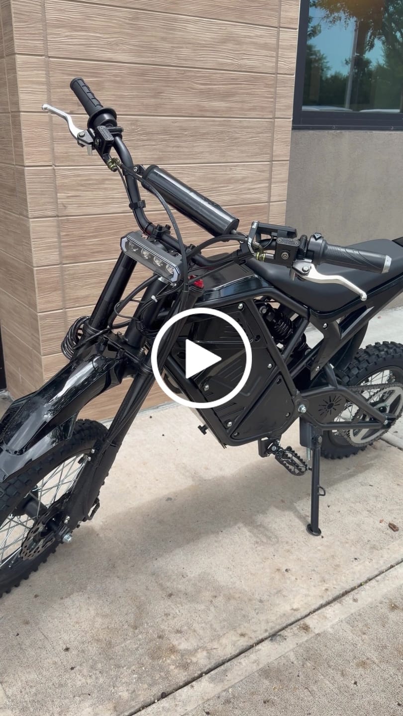 Customer video review of Eskute® NOVA Mini Electric Dirt Bike For Teens & Adults