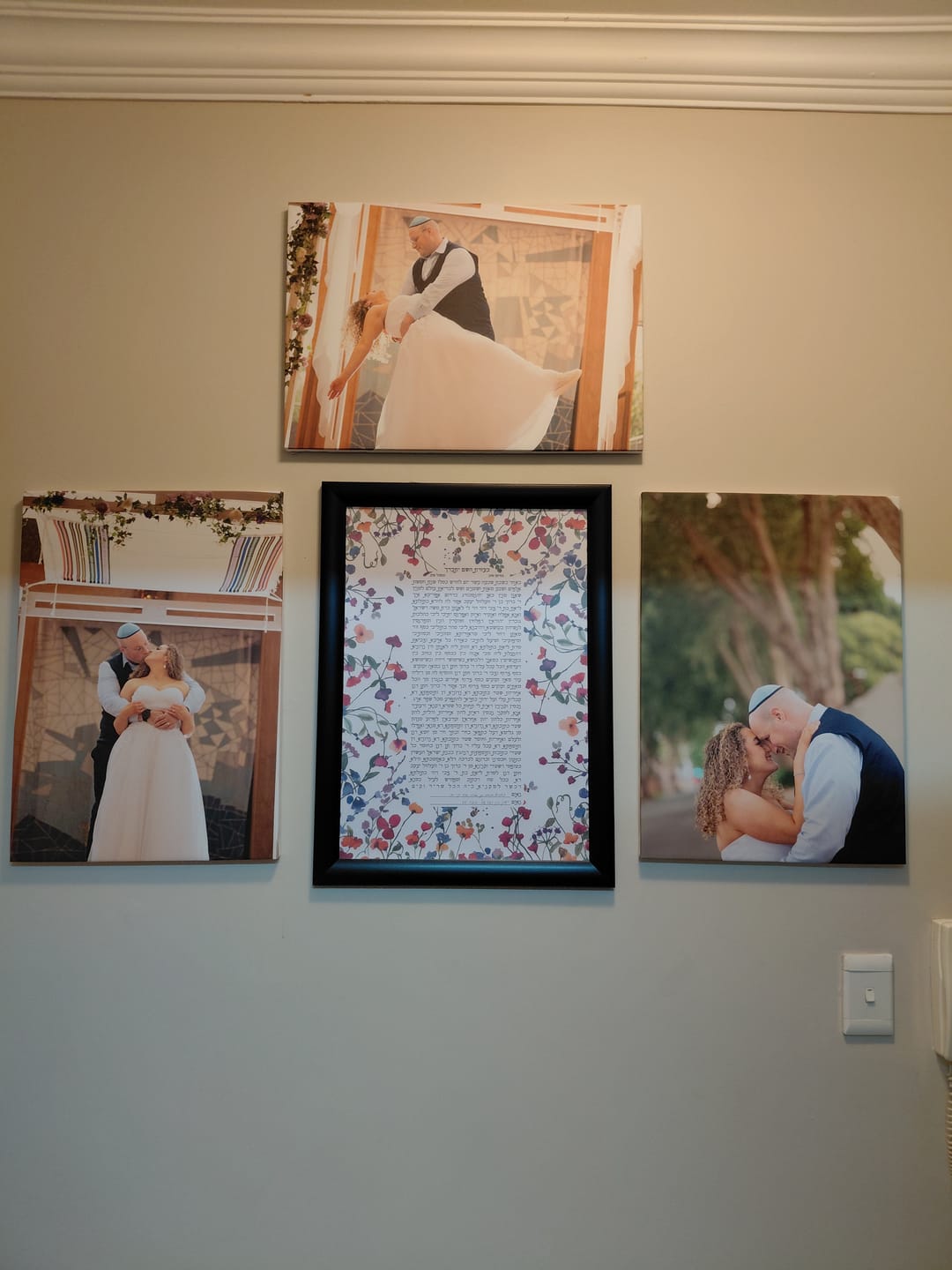 Customer photo review of 3 x A3 Canvas Combo